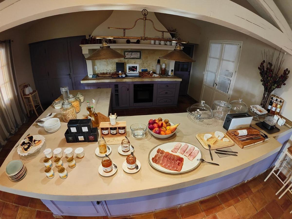 Roussillon en Isere ル チャント デュ クール Bed & Breakfast エクステリア 写真
