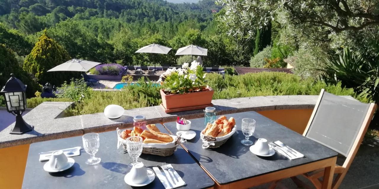 Roussillon en Isere ル チャント デュ クール Bed & Breakfast エクステリア 写真