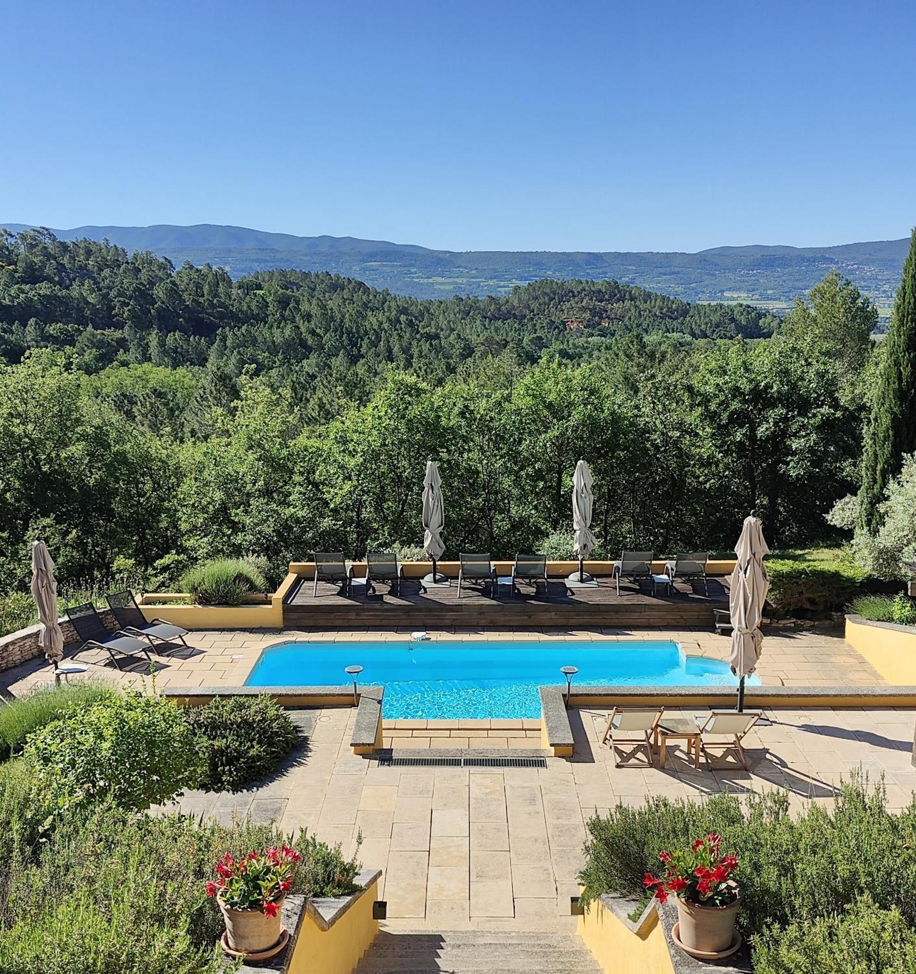 Roussillon en Isere ル チャント デュ クール Bed & Breakfast エクステリア 写真