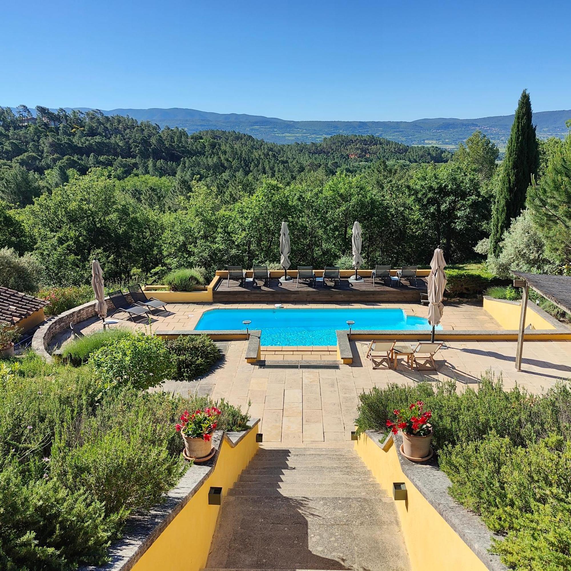 Roussillon en Isere ル チャント デュ クール Bed & Breakfast エクステリア 写真